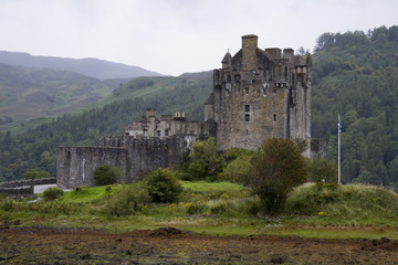 Eilean Donan Castle im Regen
