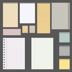 set of different sheets