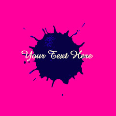 Abstract Grunge Texture Paint Splash