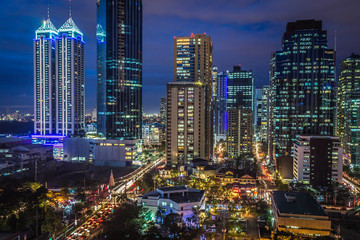 Metropolitan City in Manila Philippines