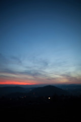 Sunset sky background