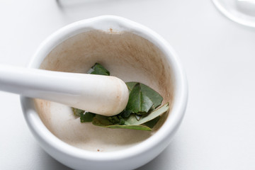 Study of Chromatography is used to separate components of a plant.