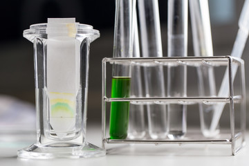 Study of Chromatography is used to separate components of a plant.