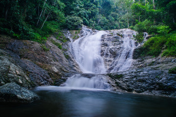 Latar Iskandar waterfall at perak