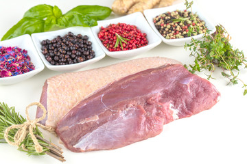 Frische Barbarie Entenbrustfilet