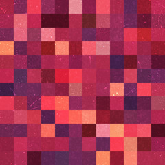 Geometric pattern for business presentations or web template banner flyer. Seamless. Vector illustration. Red, purple colors.