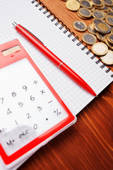 count coins with calculator