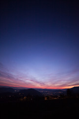 Sunset sky background