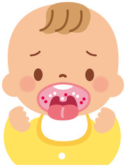 ヘルパンギーナの赤ちゃん