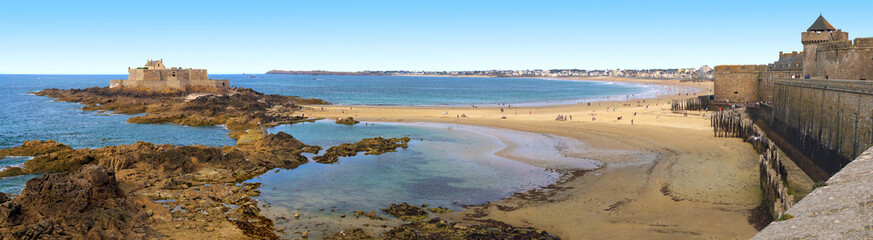 Le fort National devant Saint-Malo