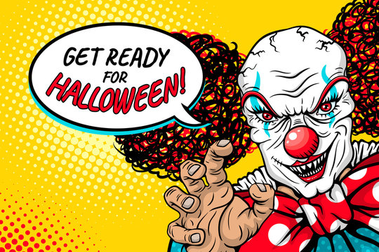 Scary Clown Vector Images – Browse 5,877 Stock Photos, Vectors, and Video |  Adobe Stock
