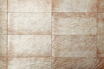 Sleek texture of wall tiles