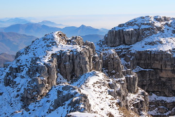 Panorama di vetta dal Resegone
