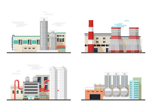 Thermal power station,chemical factory or plants