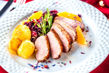 Entenbrustfilet (weihnachten)