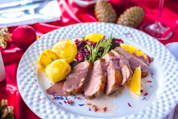 Entenbrustfilet (weihnachten)