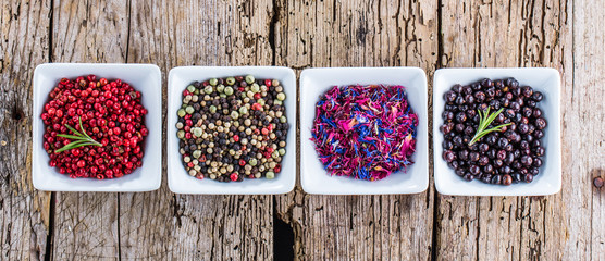 Frische Gewürze für feine Küche 