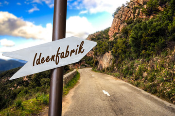 Schild 253 - Ideenfabrik