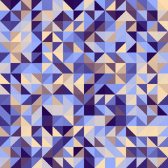 Decorative geometric shapes seamless pattern - 172722228