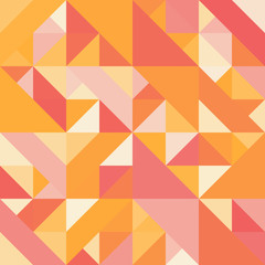 Obraz premium Decorative geometric shapes seamless pattern