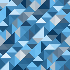 Decorative geometric shapes seamless pattern