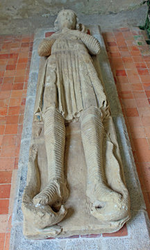 Gisant, Abbaye de Lucerne