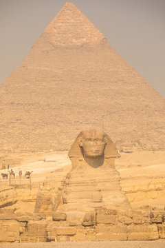 The Great pyramid on sunset