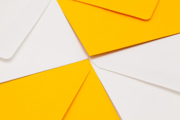 Different colored envelopes