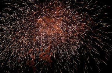 Fireworks in Budapest