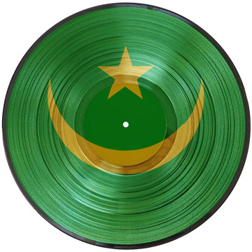 recommend clip art: Mauritania Picturedisc Flag