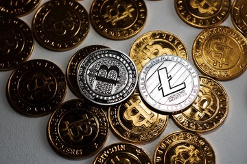 Silver bitcoin and litecoin