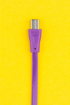 Smiling computer cable