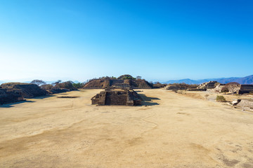 Monte Alban Cityscape