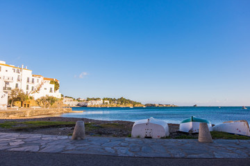 Fototapeta premium Cadaques on Costa Brava, Catalonia, Spain.