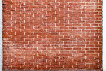 Red Brick Wall Background