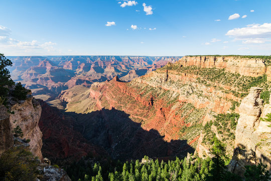 panoramic view of grand canyon national park, arizona