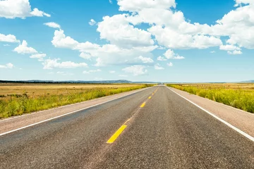 Foto op Plexiglas beautiful road of route 66 crossing arizona, USA © jon_chica