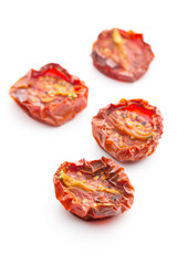 Tasty dried tomatoes .