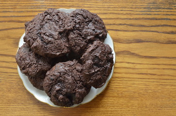 Strong chocolate cookies