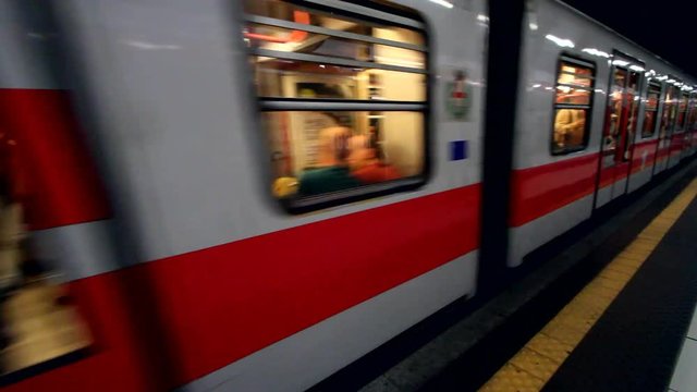 Metropolitana a Milano Lombardia Italia Italy