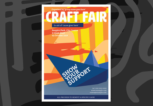 Craft Fair Event Poster 1
