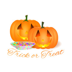 Naklejka premium Halloween elements