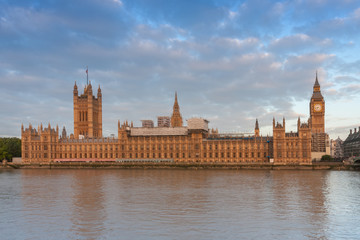 Palace of Westminster, Big Ben and Westminster bridge