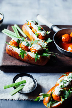 Pretzel subs