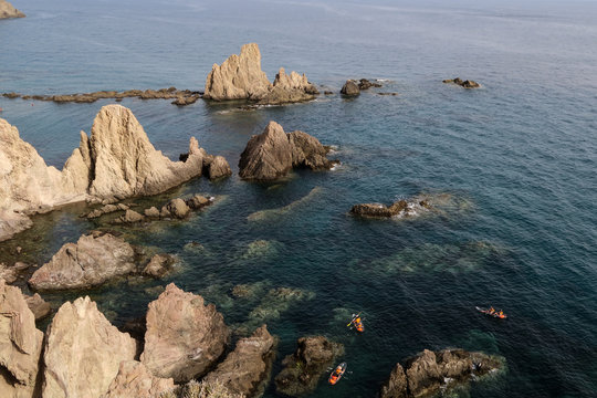 Sirens reef at Cabo de Gata, Spain