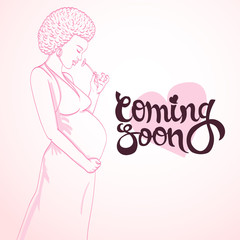  african-american pregnant woman