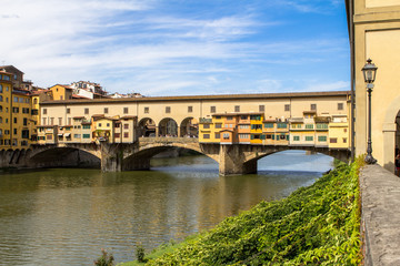 Obraz premium Ponte Vecchio in Florence, Italy