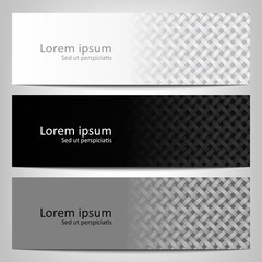 Fototapeta premium Abstract monochrome background brochure template.