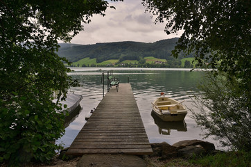 Irrsee lake, Austria
