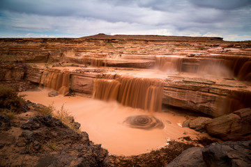 Grand Falls in Arizona.